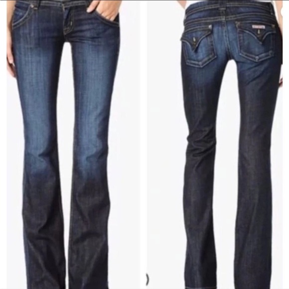 Hudson Jeans Denim - HUDSON JEANS VTG Dark Wash Bootcut Denim Jeans Y2K Vintage